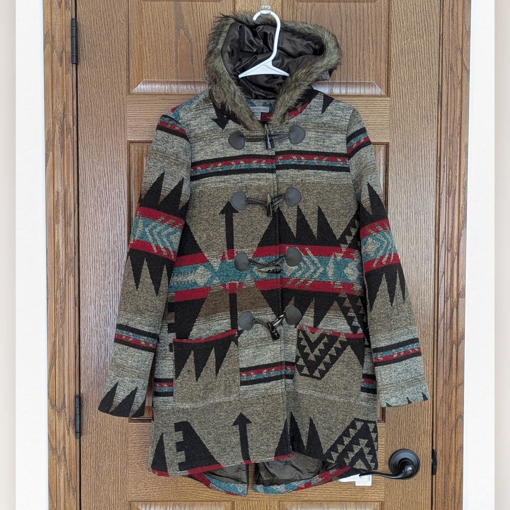 Casting LA Aztec Tribal Jacket Size Medium